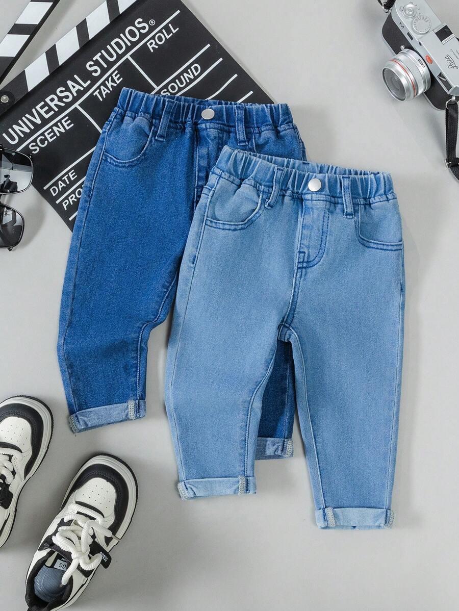 SPODNIE JEANS PROSTA NOGAWKA
