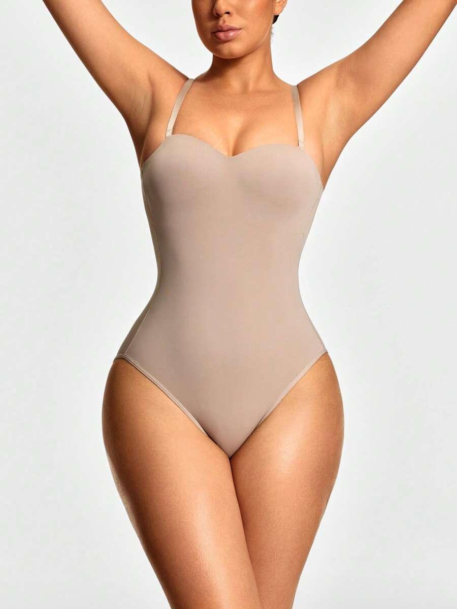 BEŻOWE BODY NA RAMIĄCZKACH