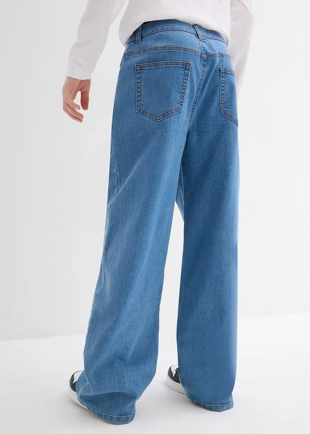 NIEBIESKIE SPODNIE JEANS 