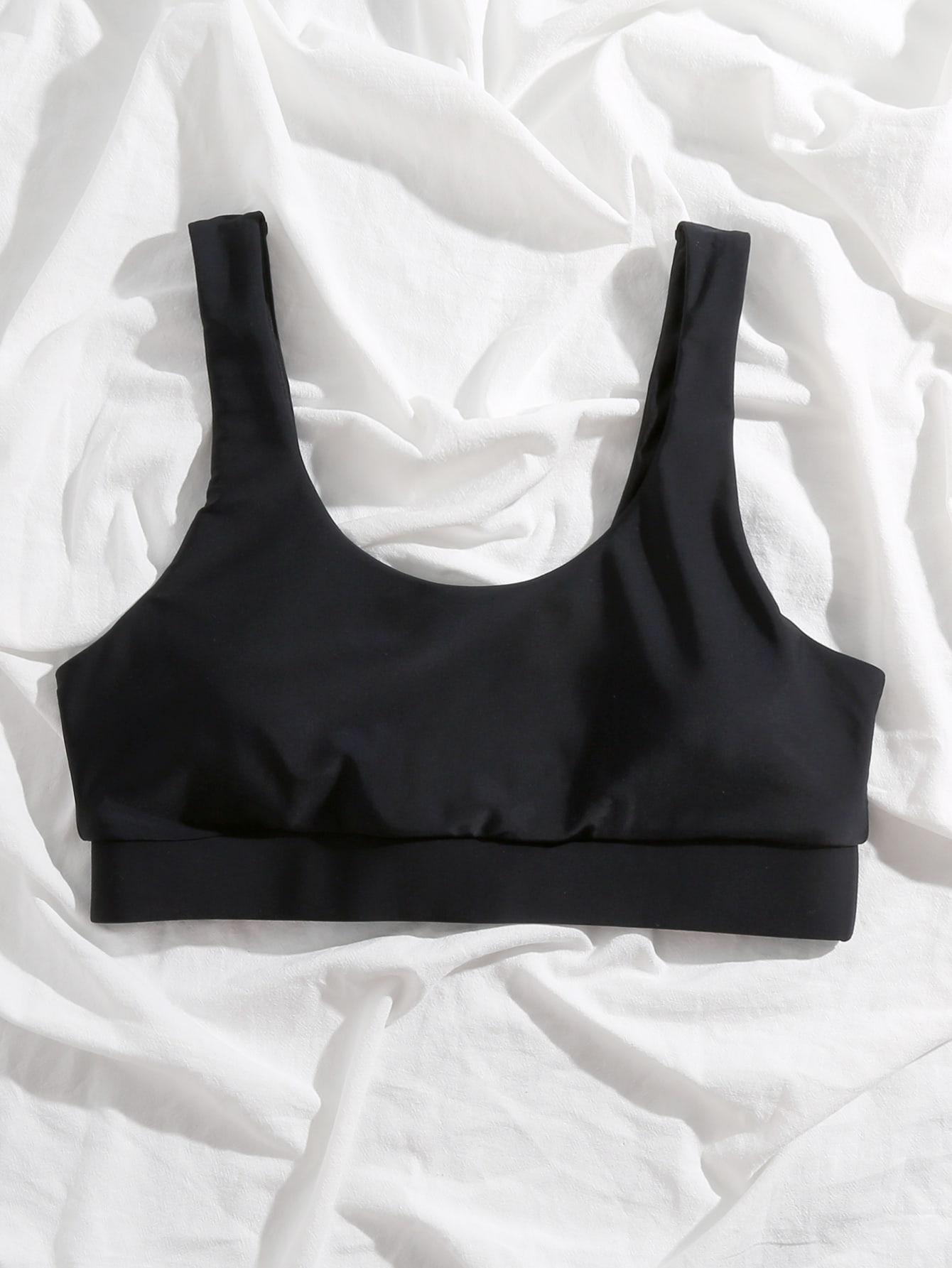czarna góra od bikini