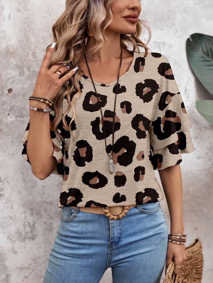 bluzka animal print 