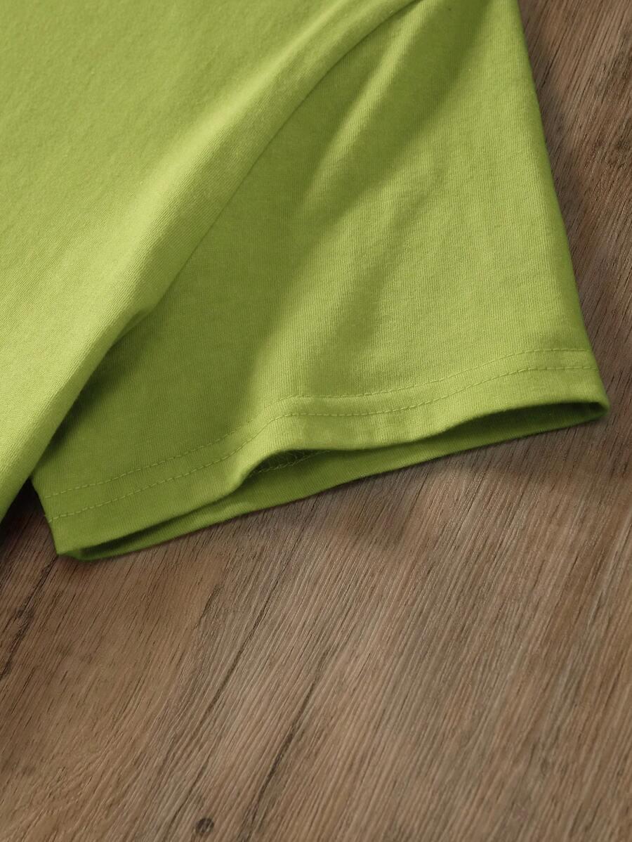 zielony t-shirt basic
