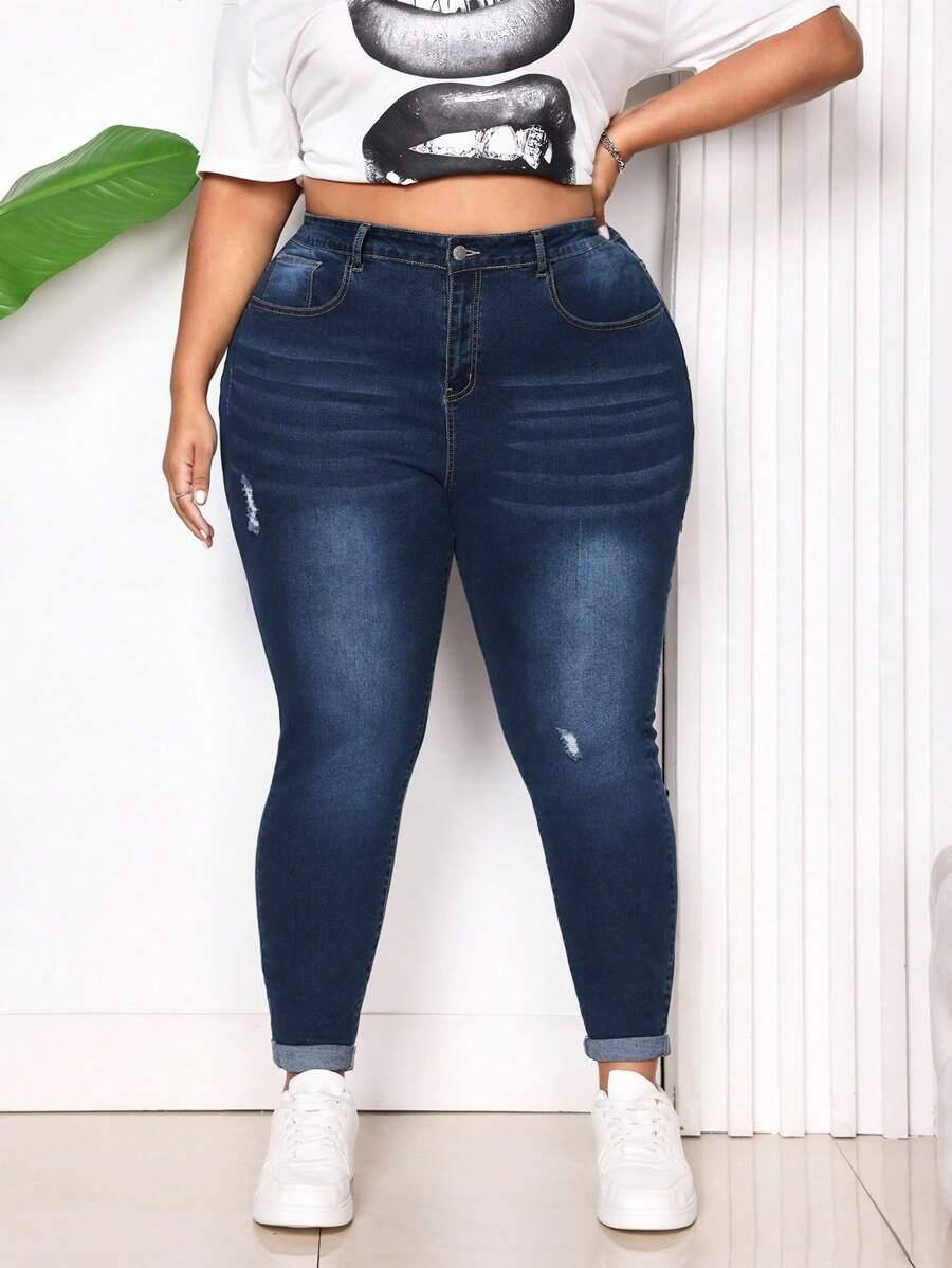 SPODNIE JEANS RURKI