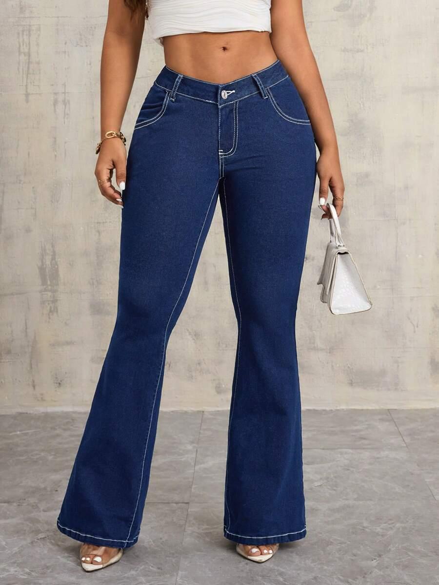 JEANSY DAMSKIE FLARE