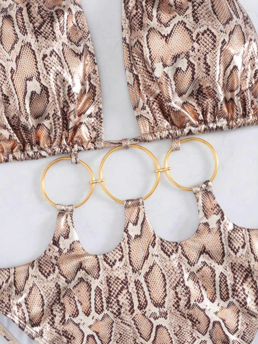 JEDNOCZĘŚCIOWY STRÓJ KĄPIELOWY ANIMAL PRINT