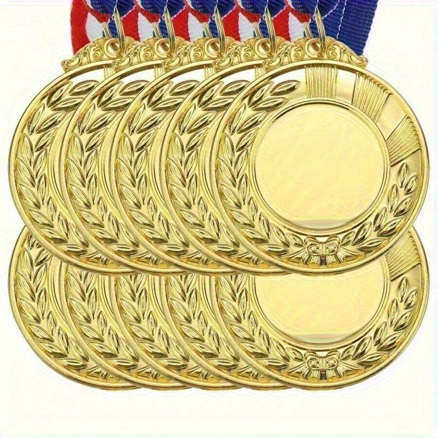 gładki złoty medal 5-pack