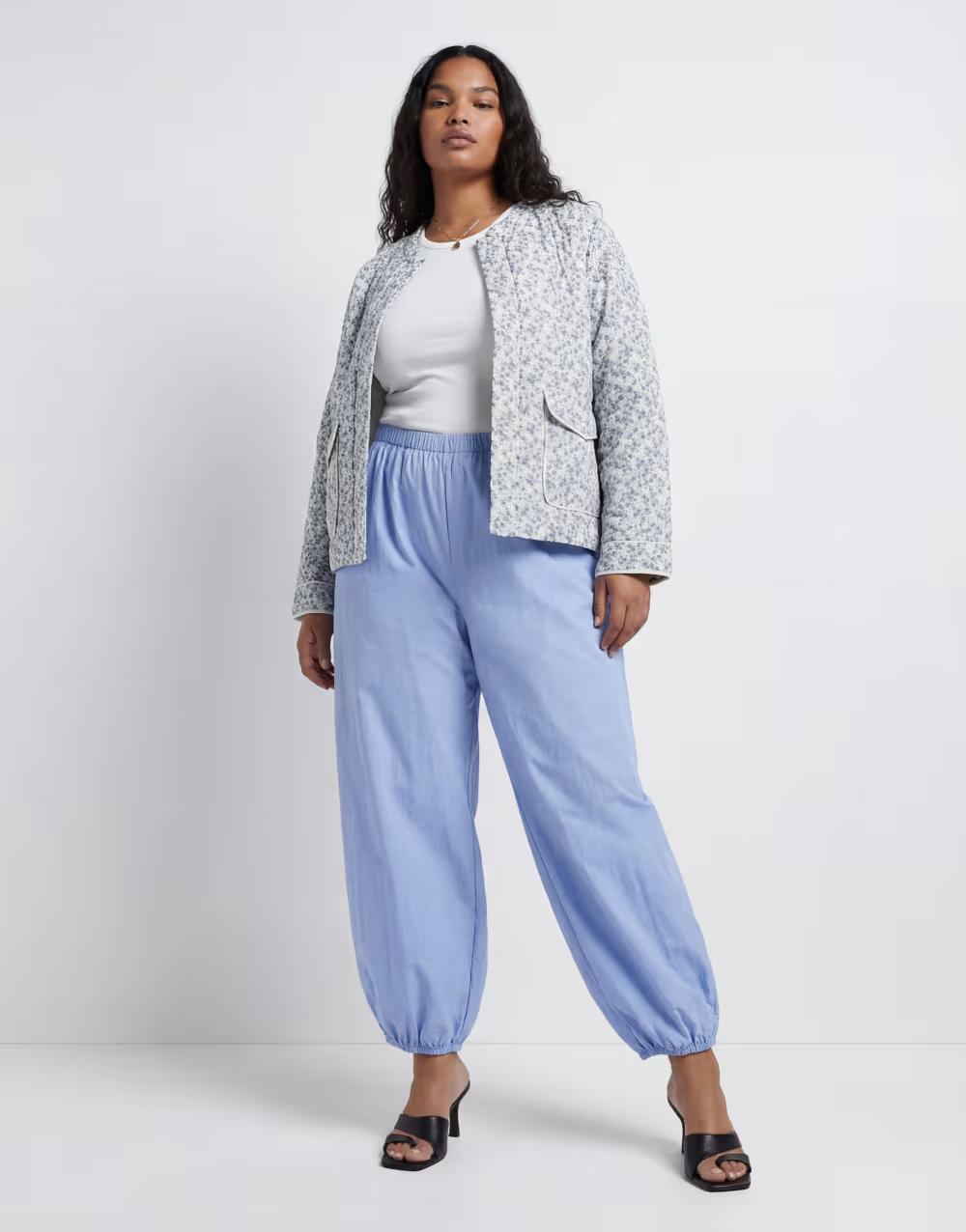 NIEBIESKIE SPODNIE CASUAL