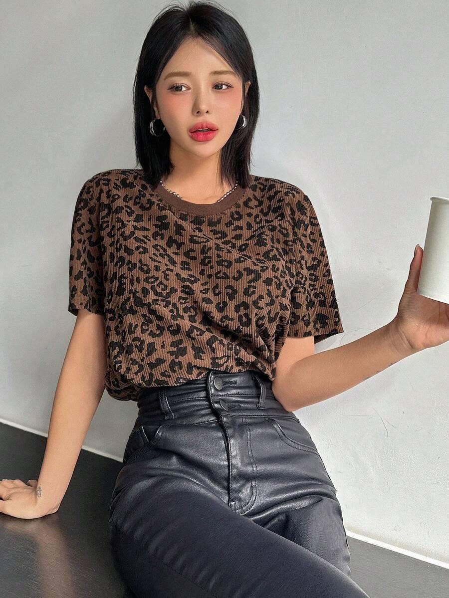 T-SHIRT ANIMAL PRINT