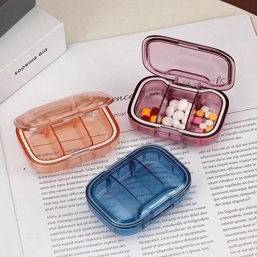 PLASTIKOWE PUDEŁKO NA LEKI 