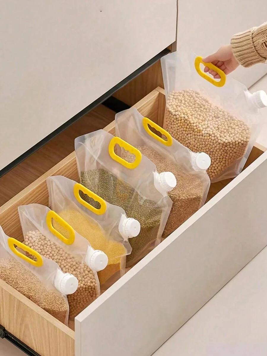 przezroczysta torba do przechowywania żywności 5-pack