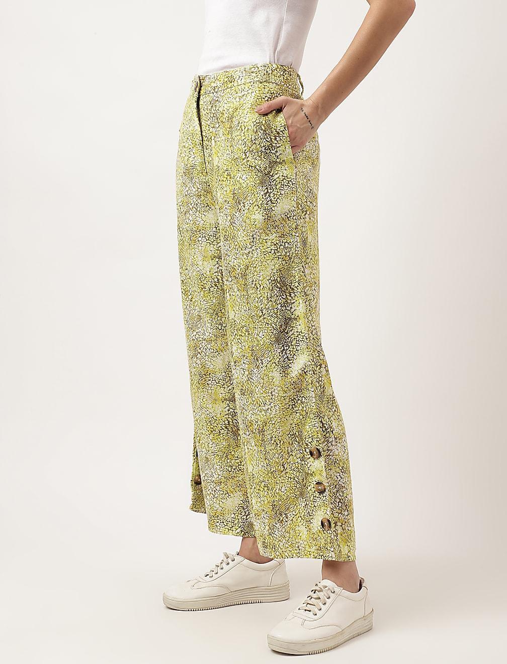 LNIANE SPODNIE PRINT T59-6071K-J4