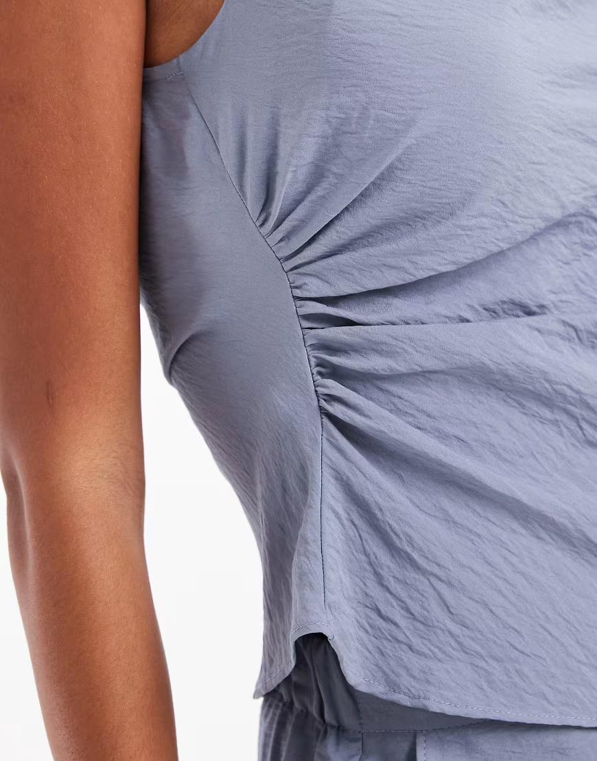 NIEBIESKI TOP ASYMETRIA