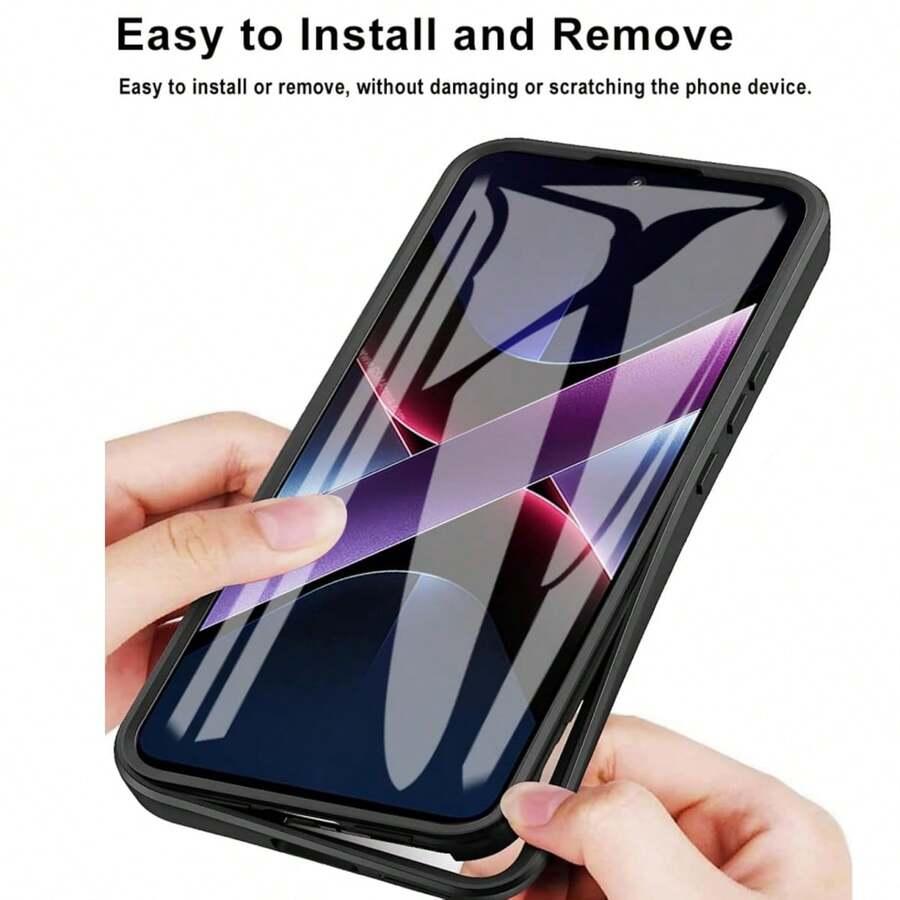 RÓŻOWE ETUI RAMKA NA XIAOMI REDMI NOTE 14 5G