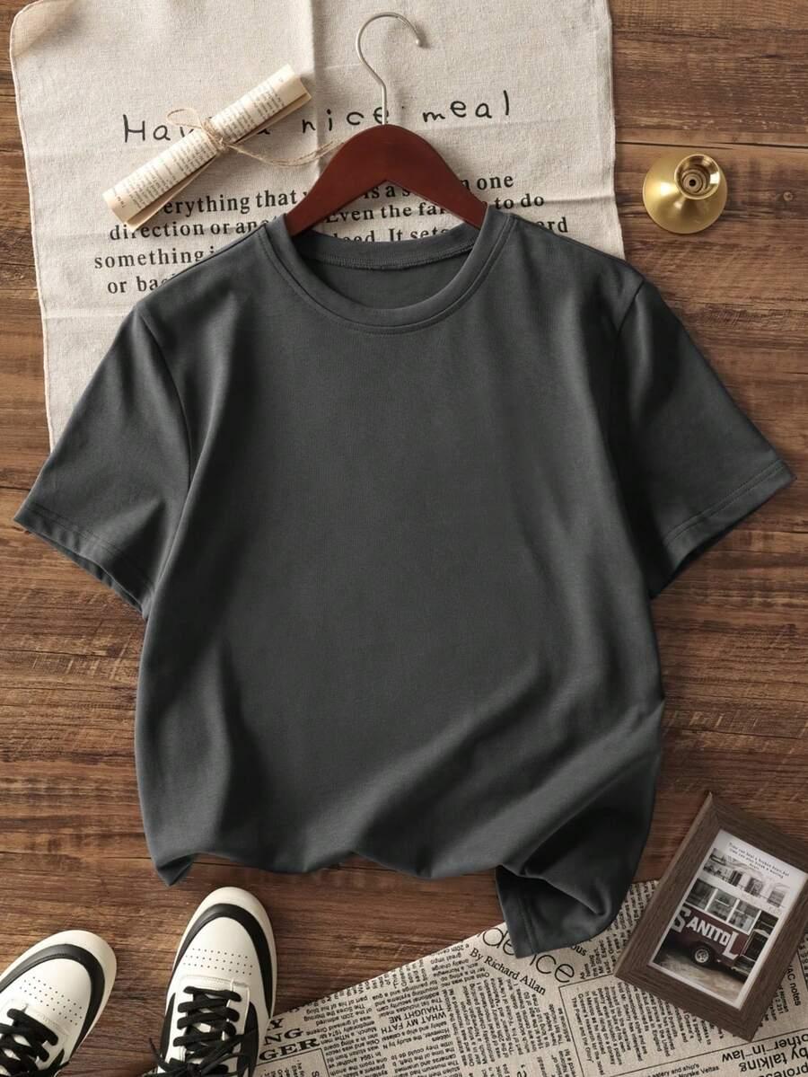 T-SHIRT OKRĄGŁY DEKOLT 3-PACK