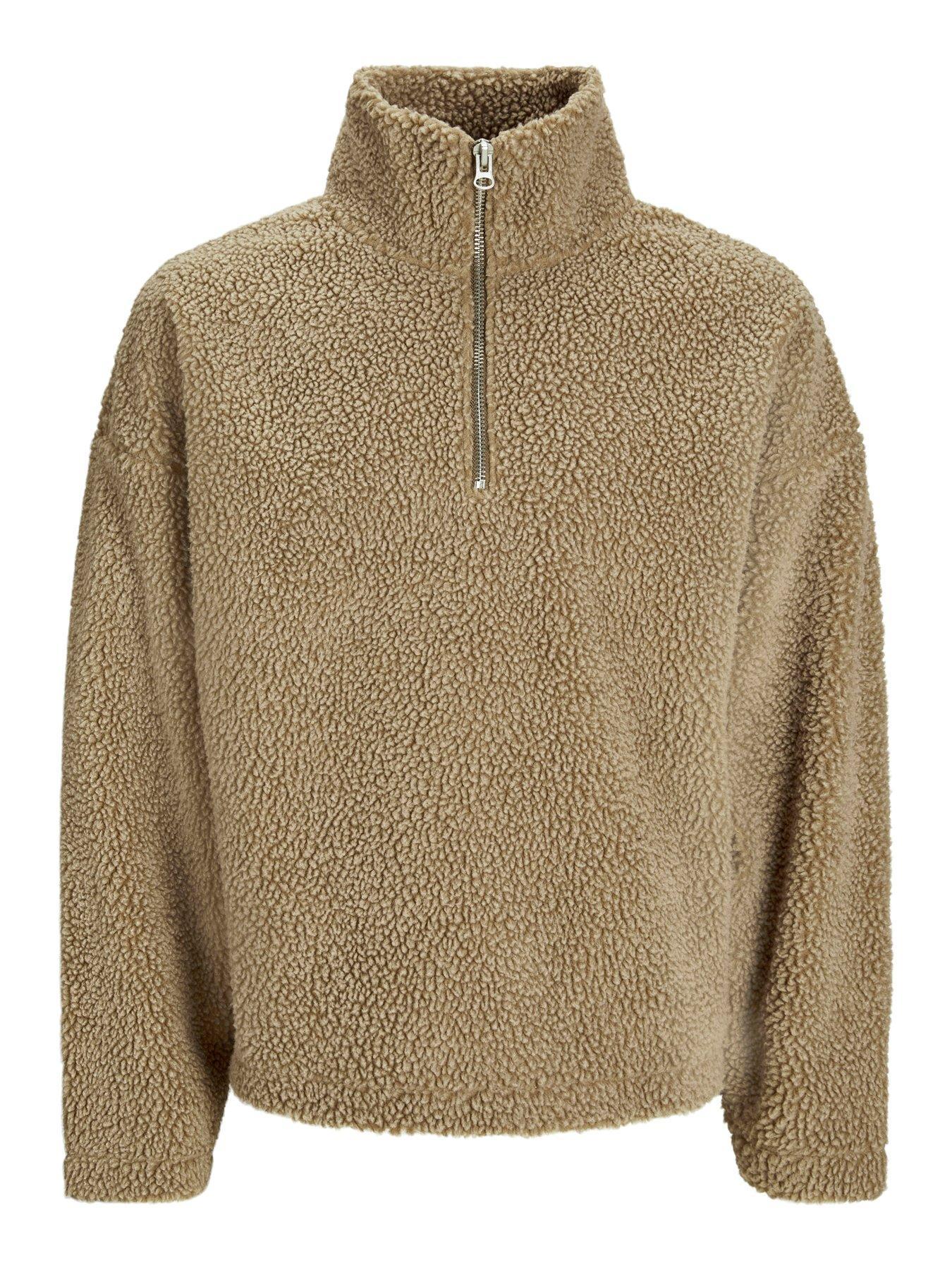 BLUZA TEDDY Z ZAMKIEM