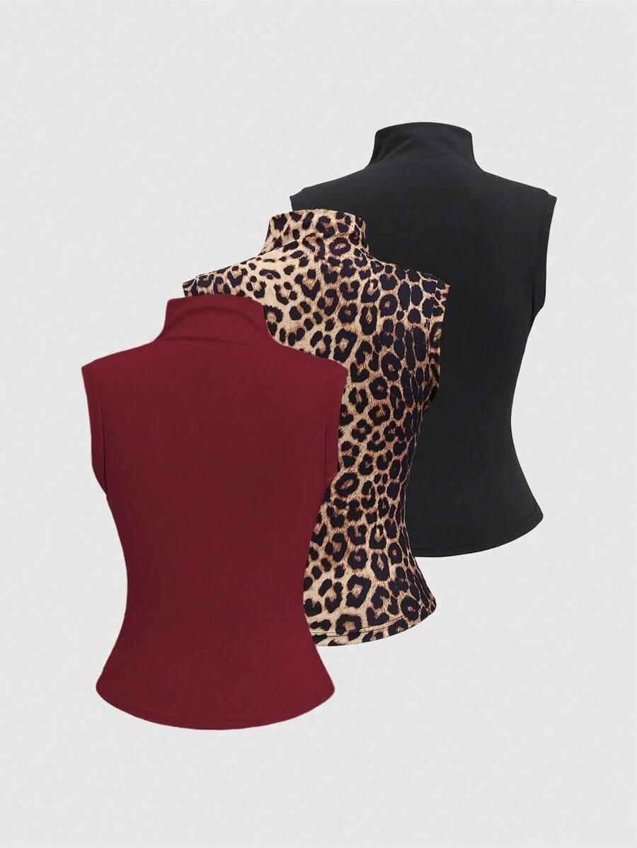 top bez rękawów 3-pack