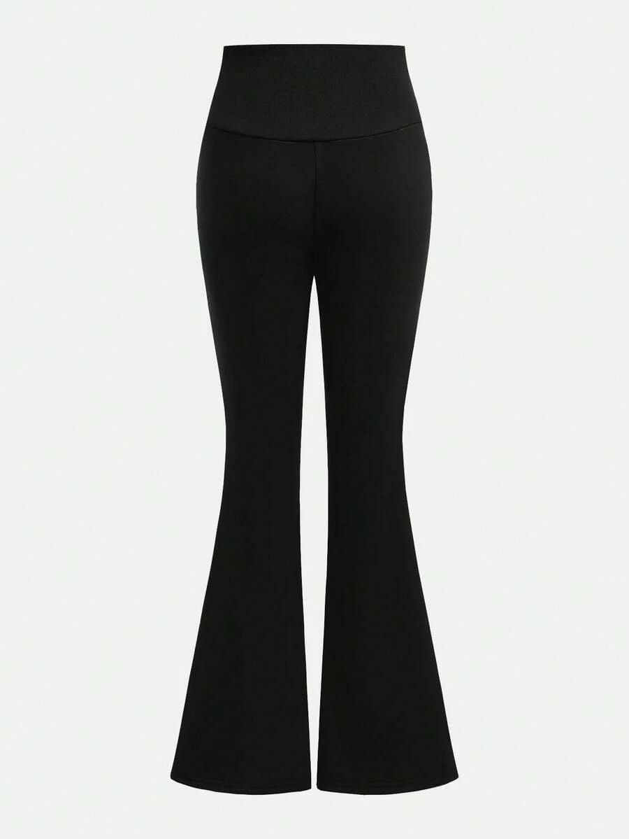 ocieplane legginsy dzwony 2 pack