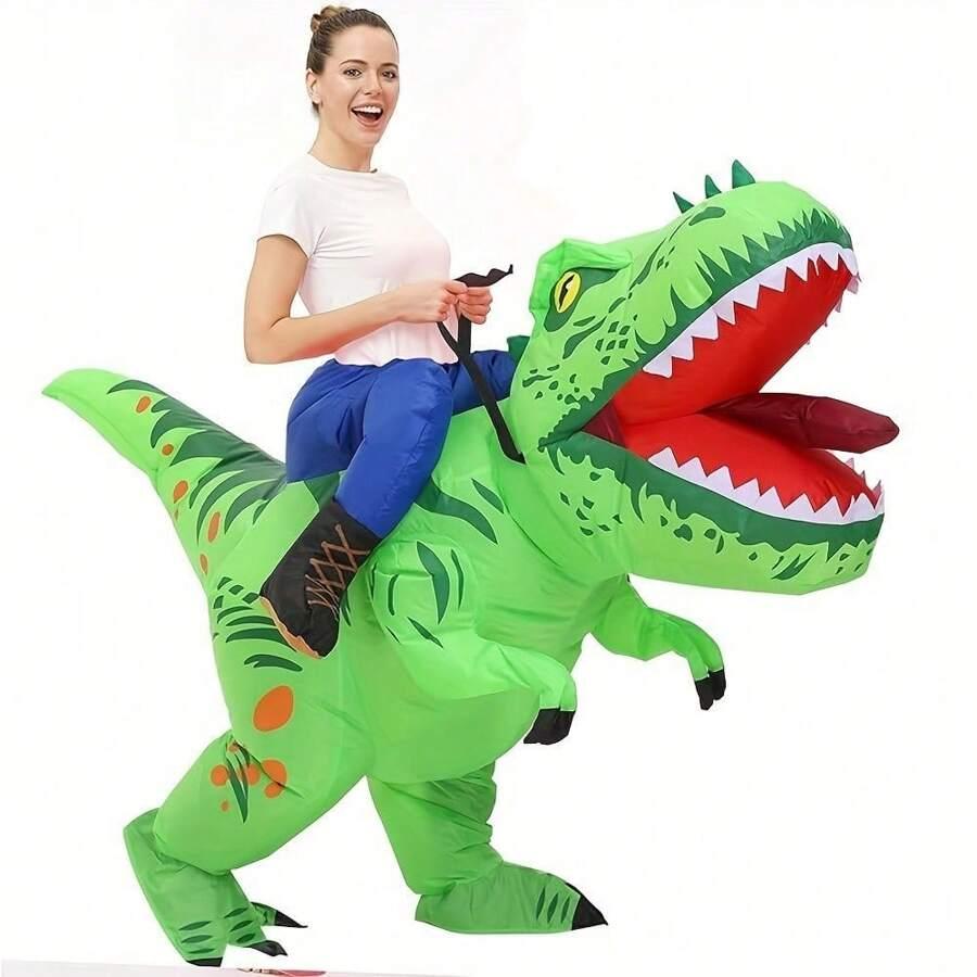 dmuchane przebranie dinozaur