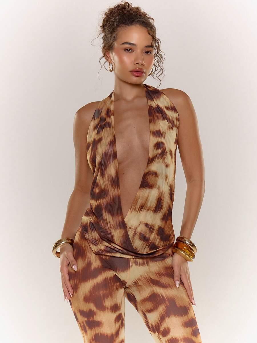 top animal print 