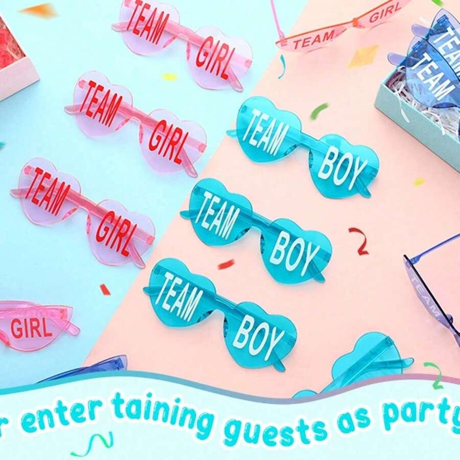 okulary na baby shower 8-pack