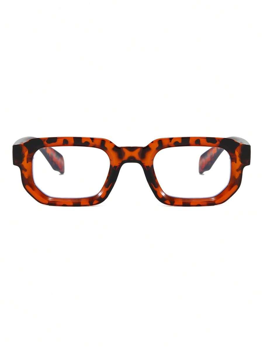 okulary zerówki animal print