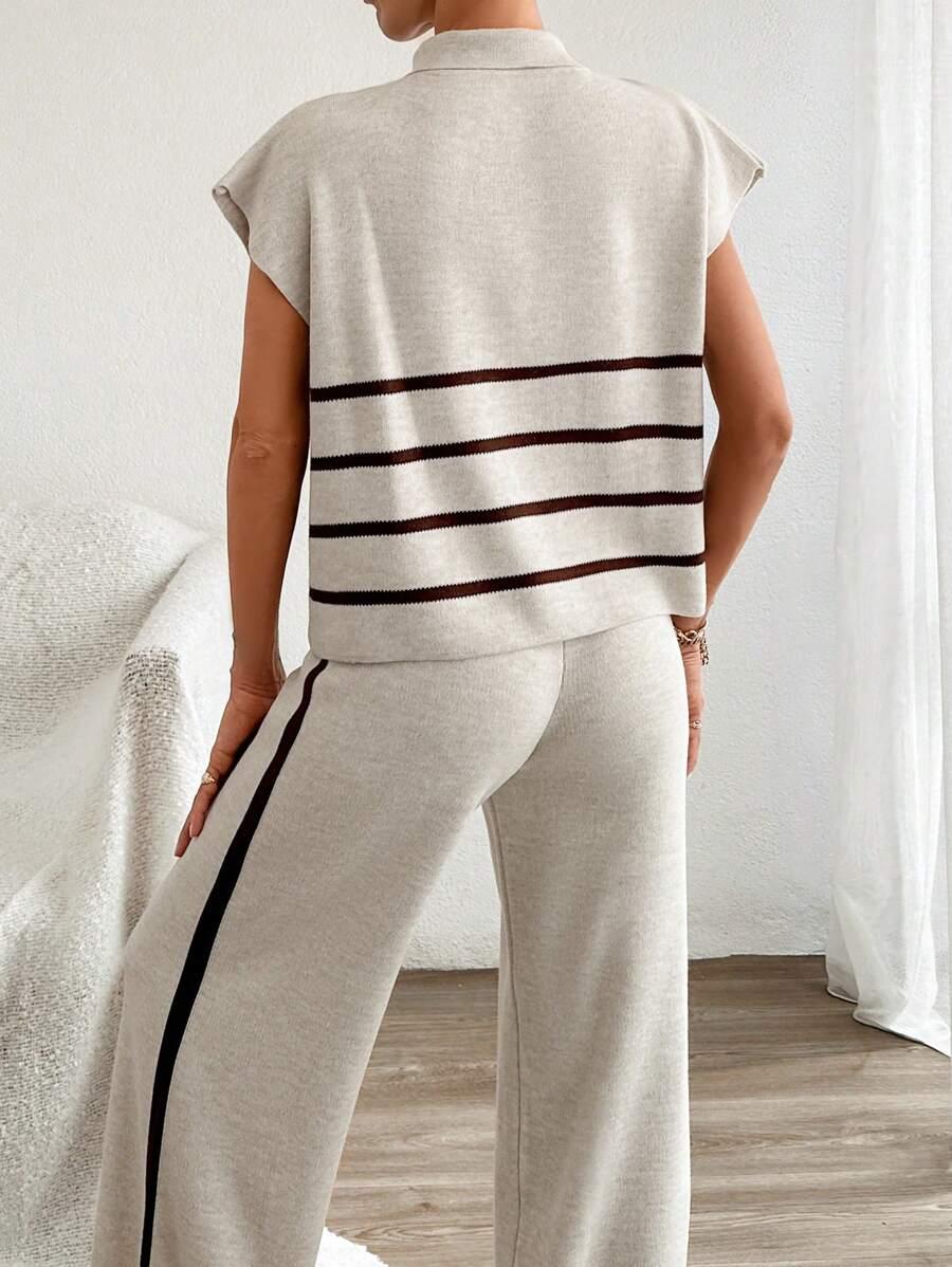 sweter spodnie komplet