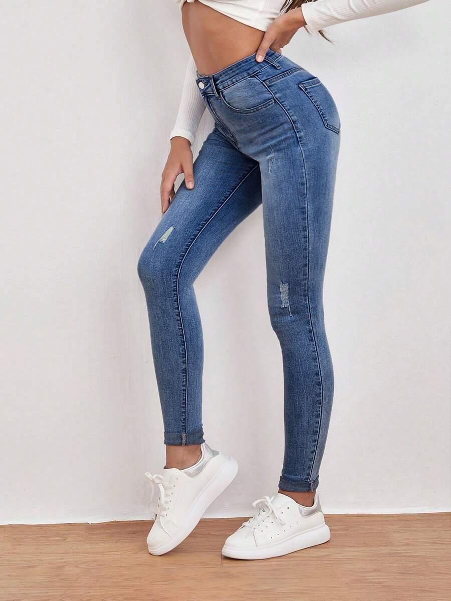 spodnie jeans rurki
