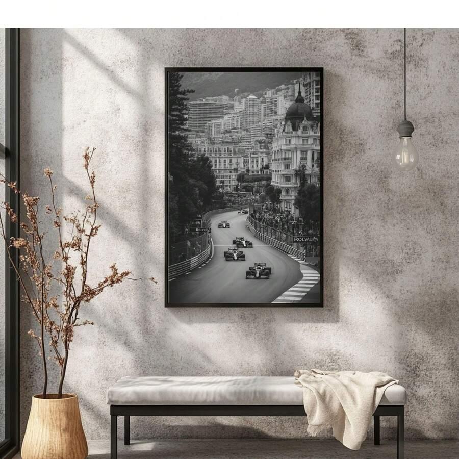 plakat na tkaninie