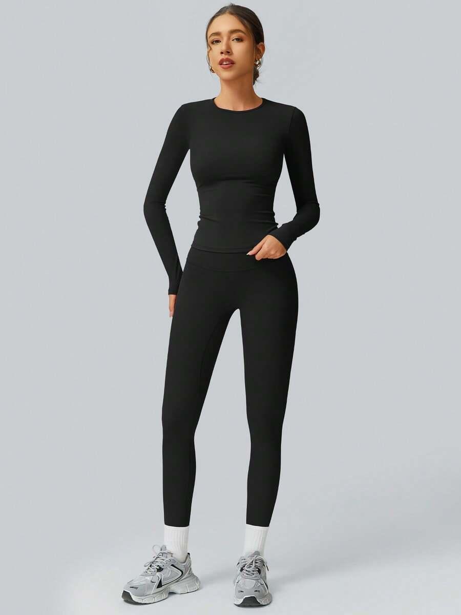 komplet bluzka legginsy 