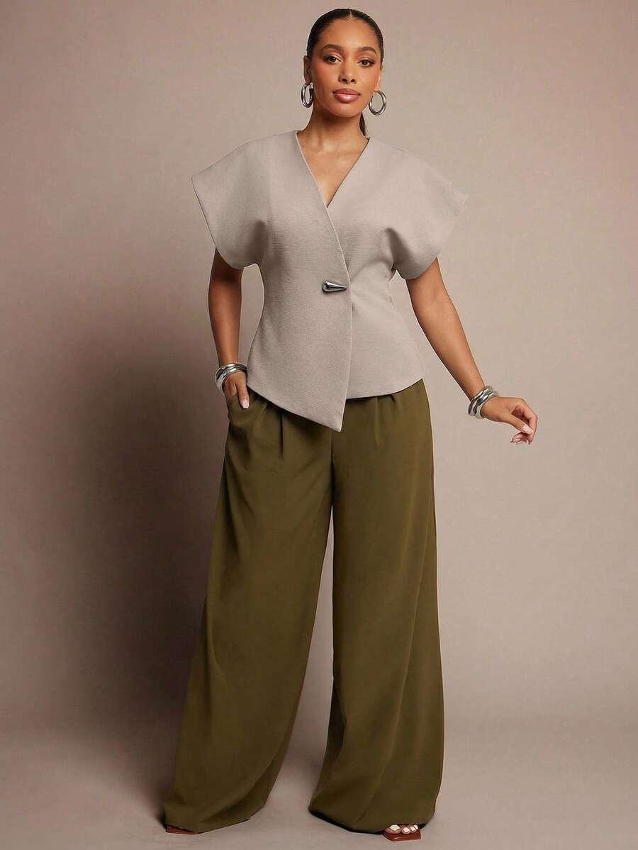 ELGANCKA BLUZKA OVERSIZE