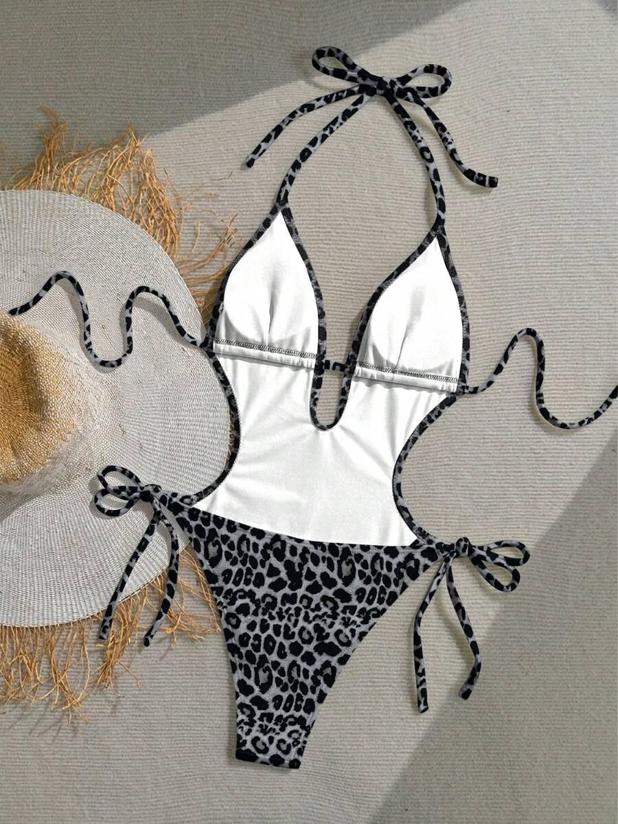 JEDNOCZĘŚCIOWY STRÓJ KĄPIELOWY ANIMAL PRINT