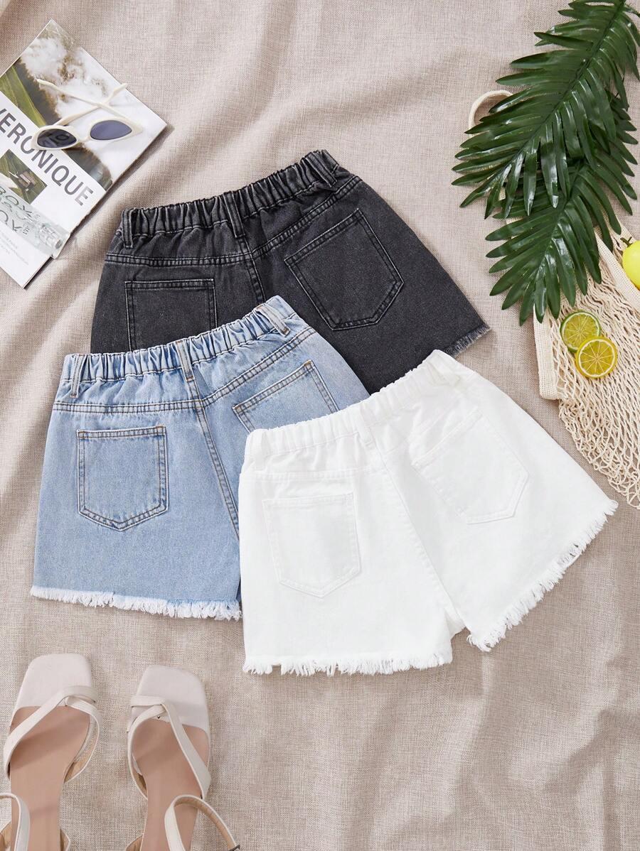 czarne spodenki jeans
