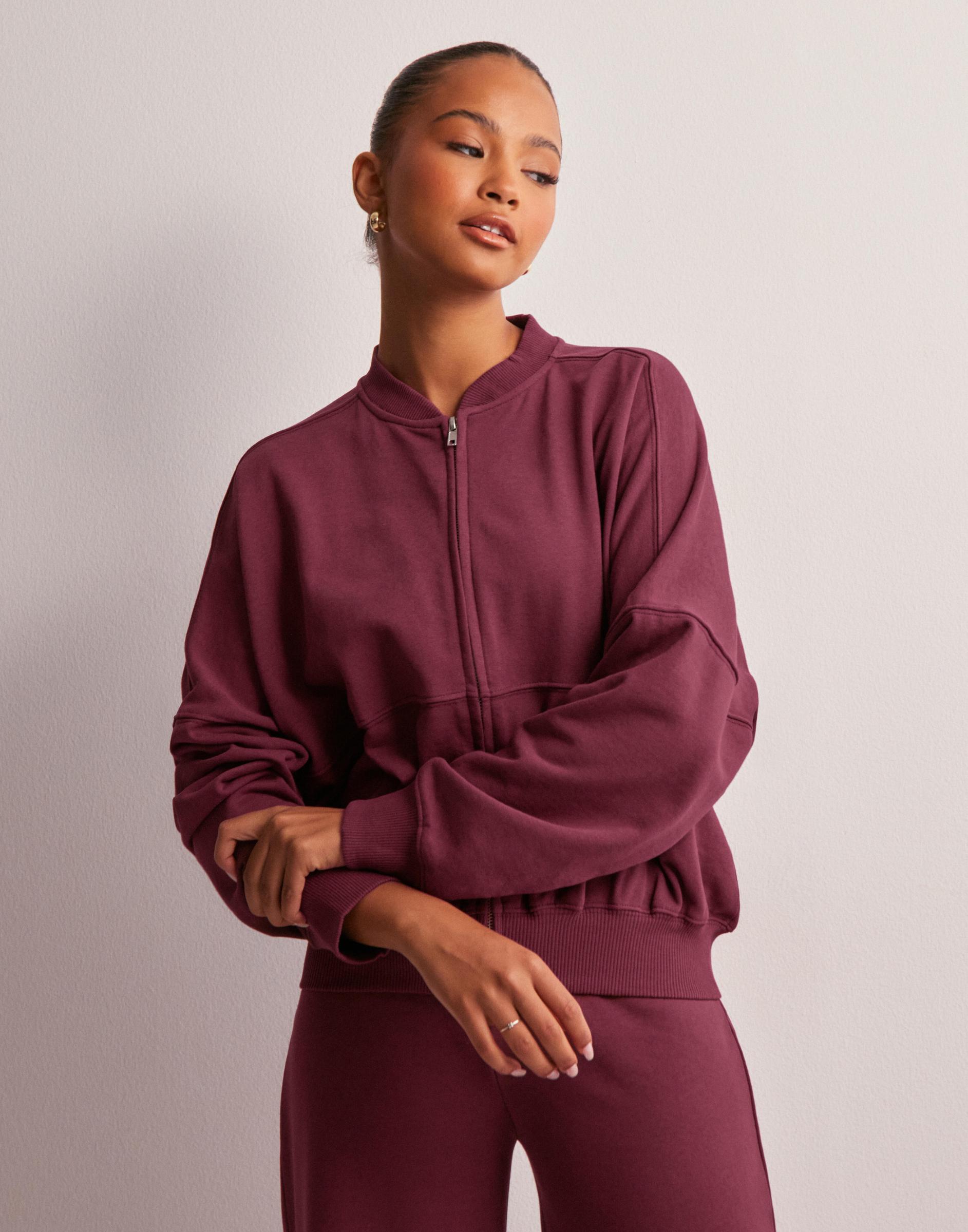BRODOWA ROZPINANA BLUZA BOMBER