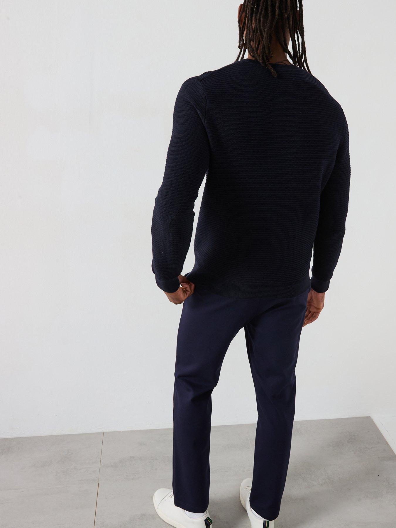 MANGO TEKSTUROWANY SWETER Z BAWEŁNY