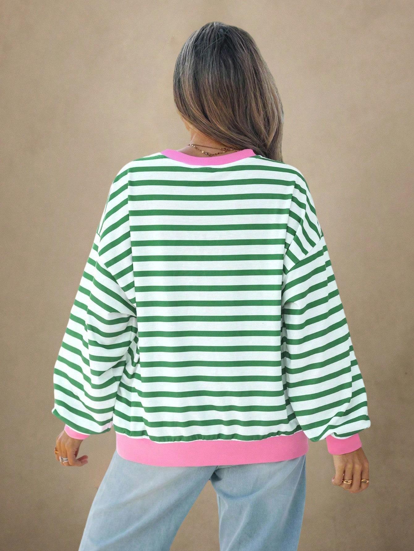 bluza nadruk casual
