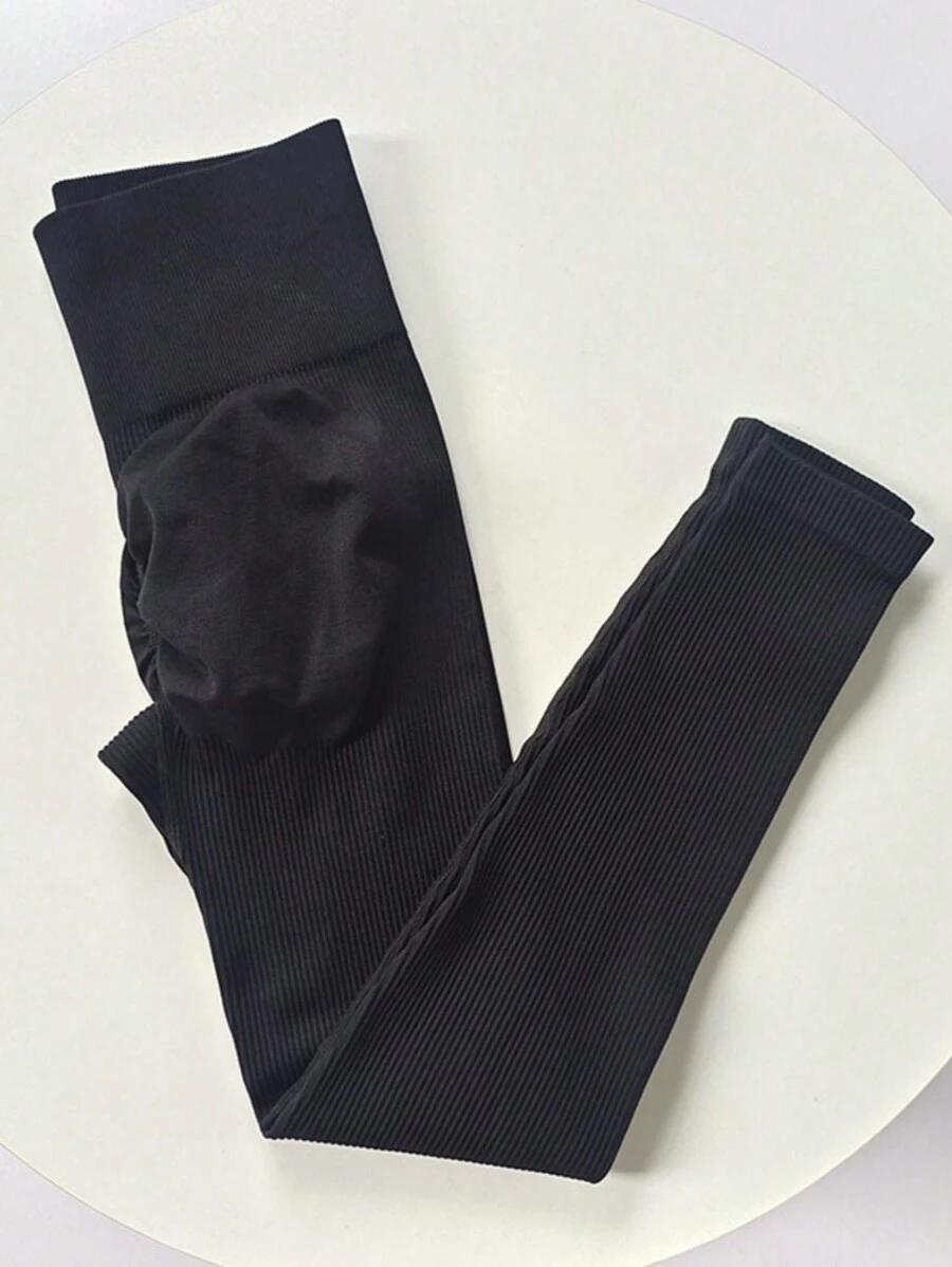 czarne legginsy wysoki stan