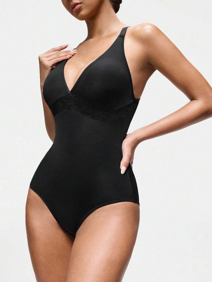CZARNE BODY BEZ RĘKAWÓW 