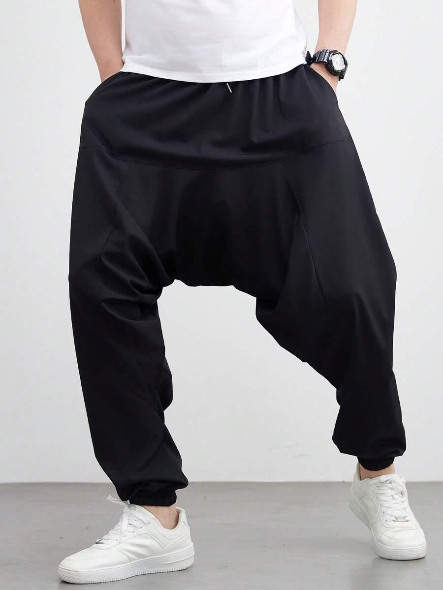 czarne spodnie casual