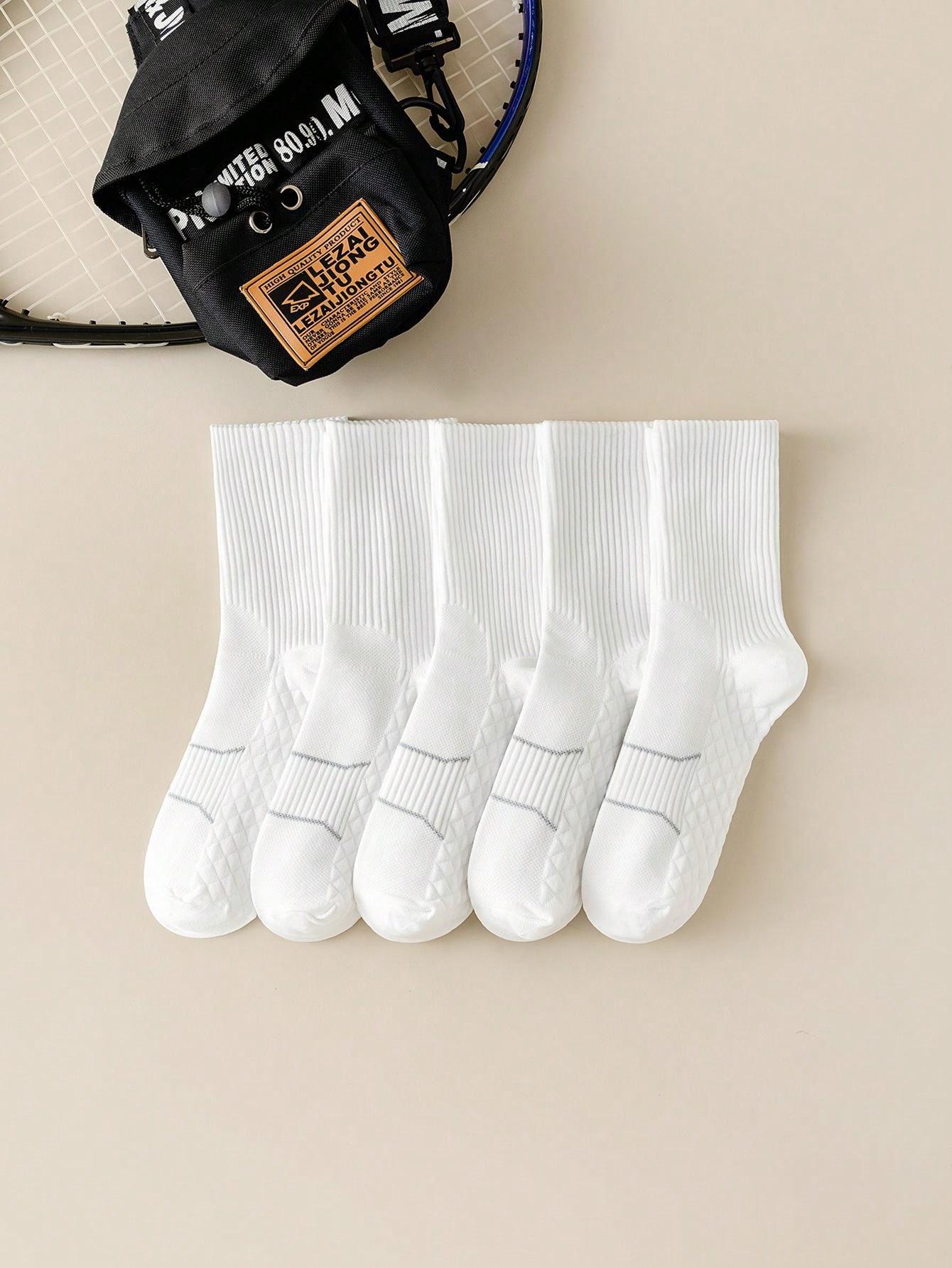 białe skarpetki 2-pack