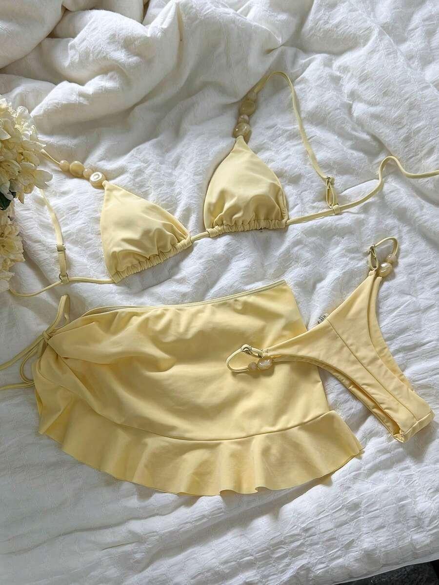 żółta góra od bikini