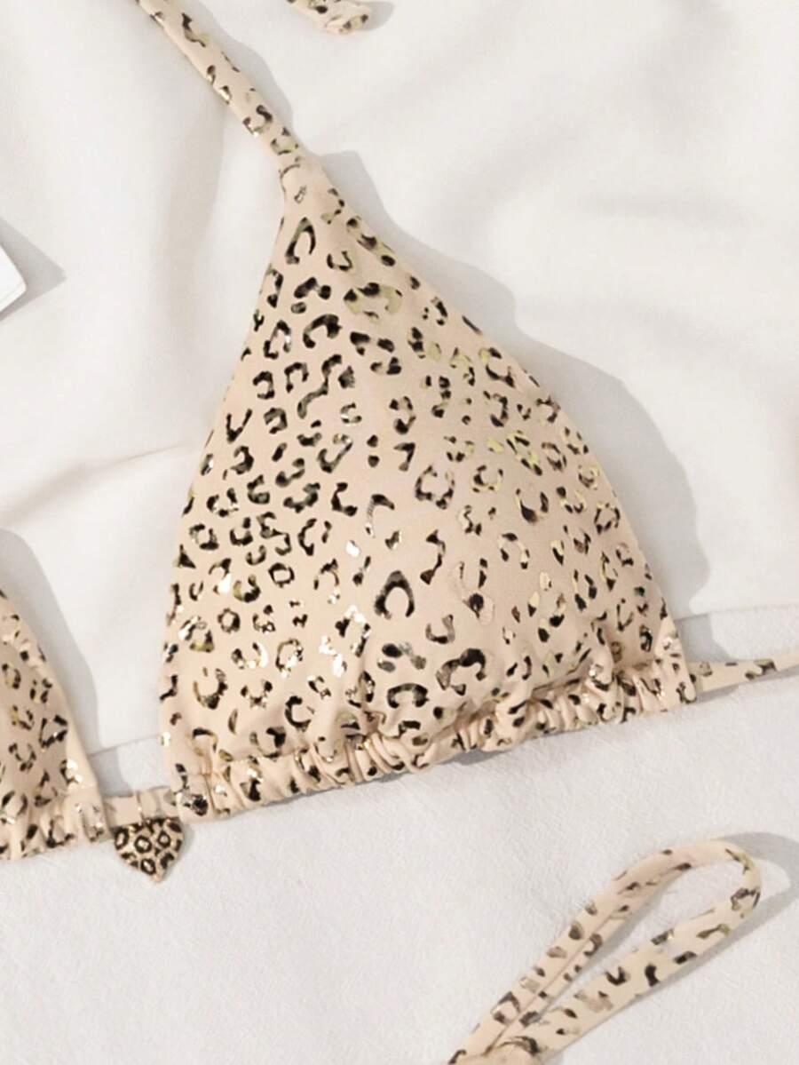DWUCZĘŚCIOWY STRÓJ KĄPIELOWY ANIMAL PRINT