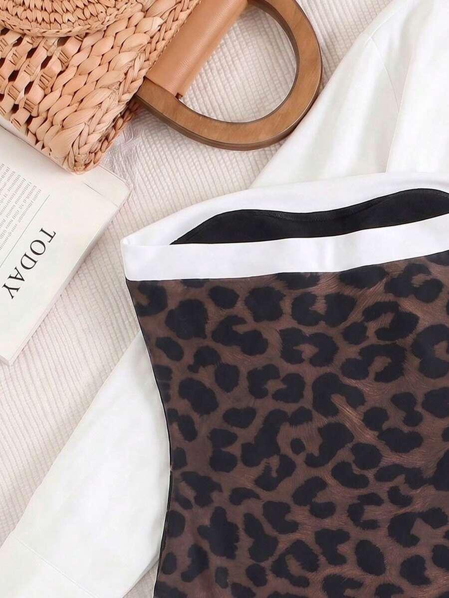 JEDNOCZĘŚCIOWY STRÓJ KĄPIELOWY ANIMAL PRINT