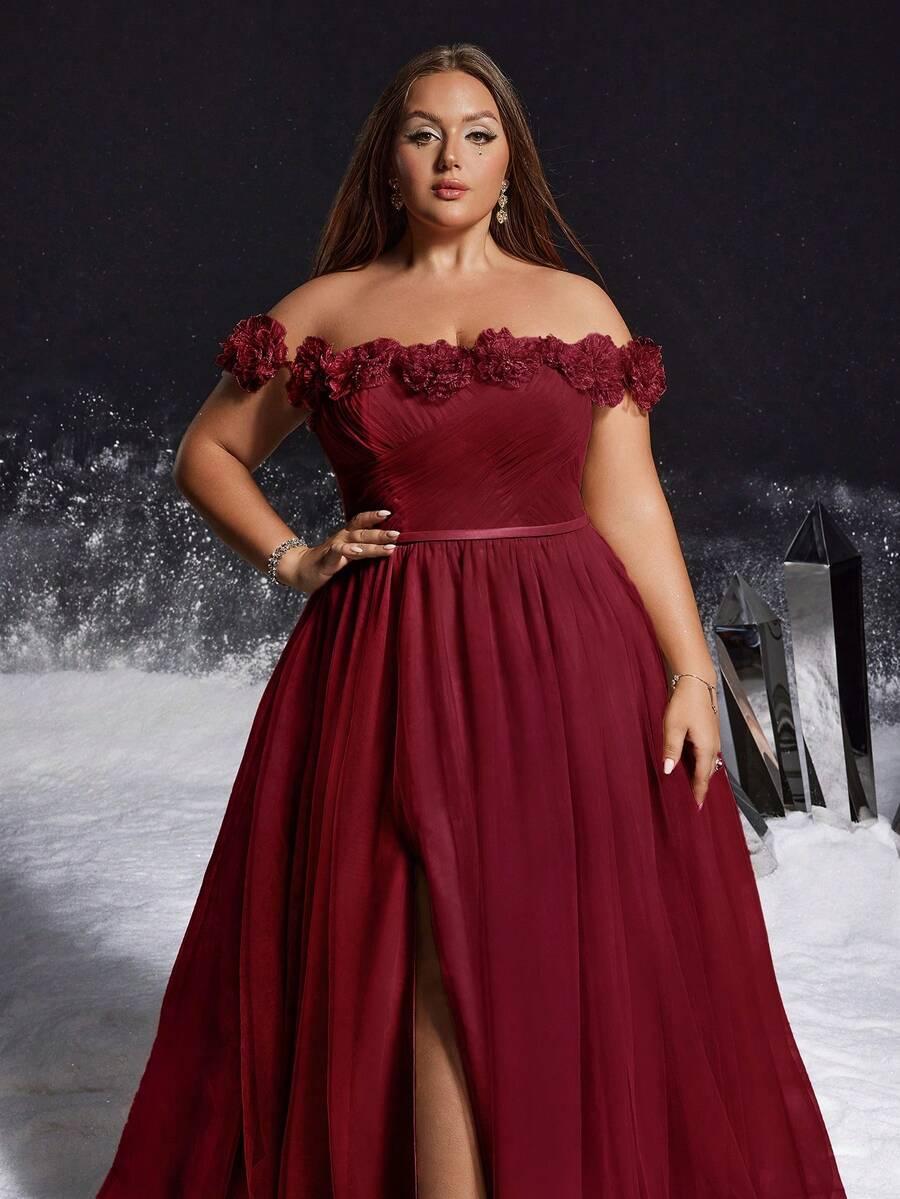 czerwona maxi sukienka