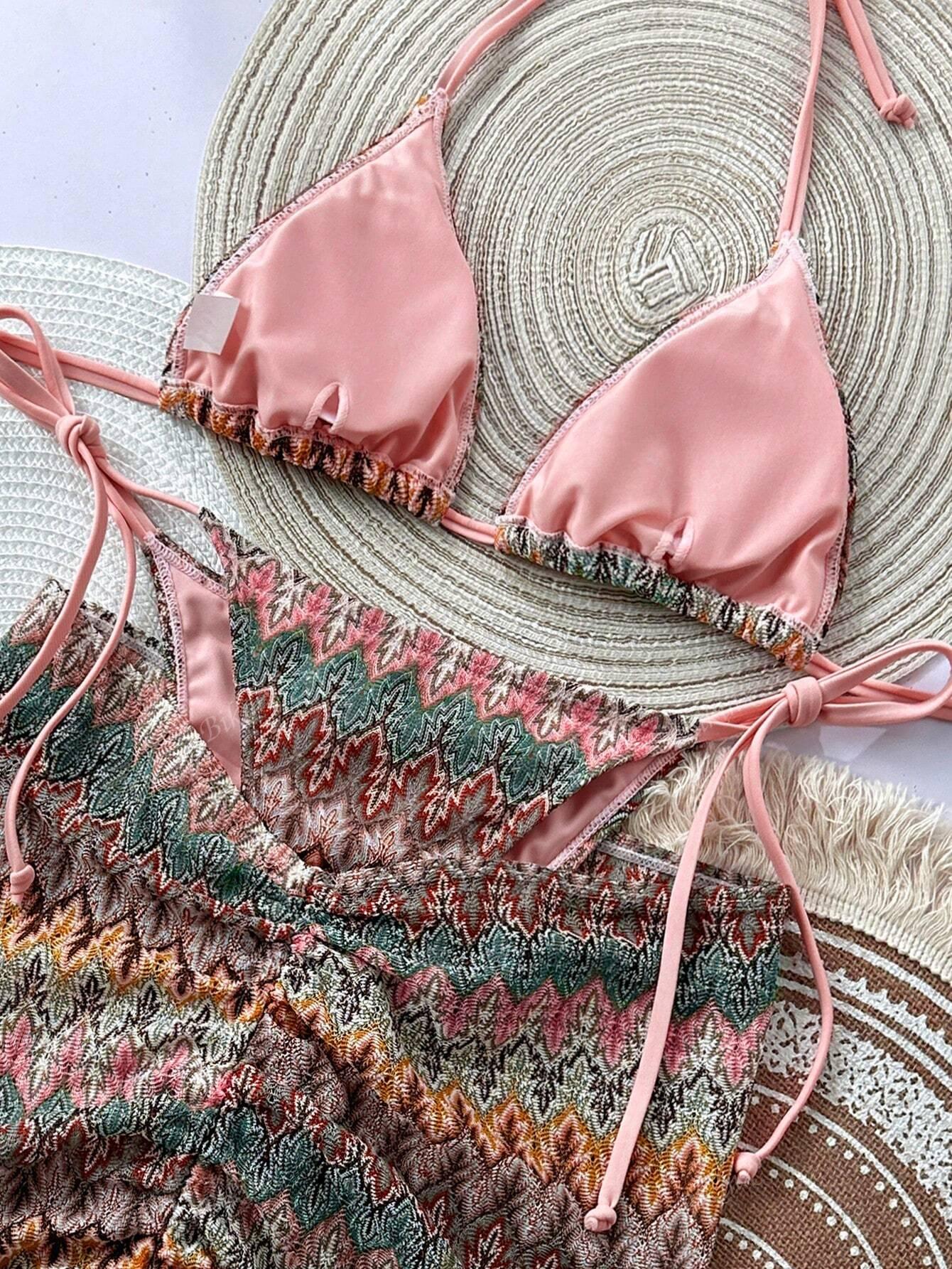 góra od bikini spódnica komplet
