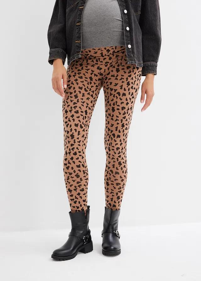 LEGGINSY CIĄŻOWE Z NADRUKIEM