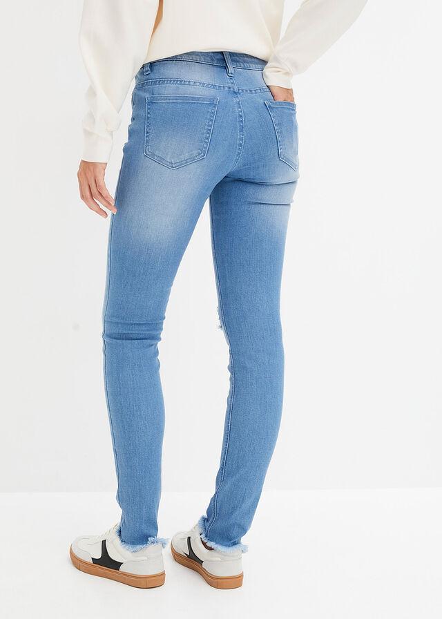 JEANSY SKINNY Z NISKIM STANEM
