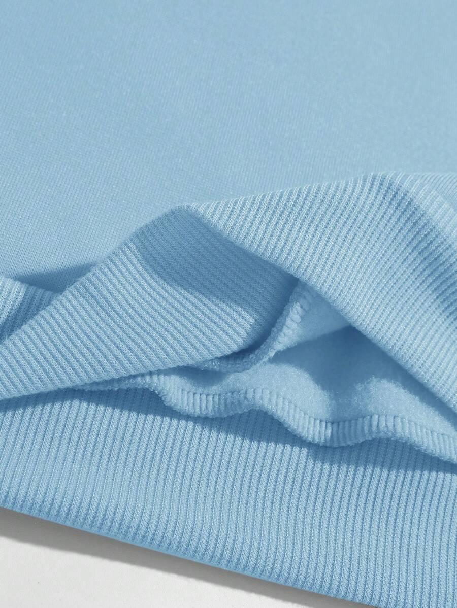 NIEBIESKA BLUZA KAPTUR