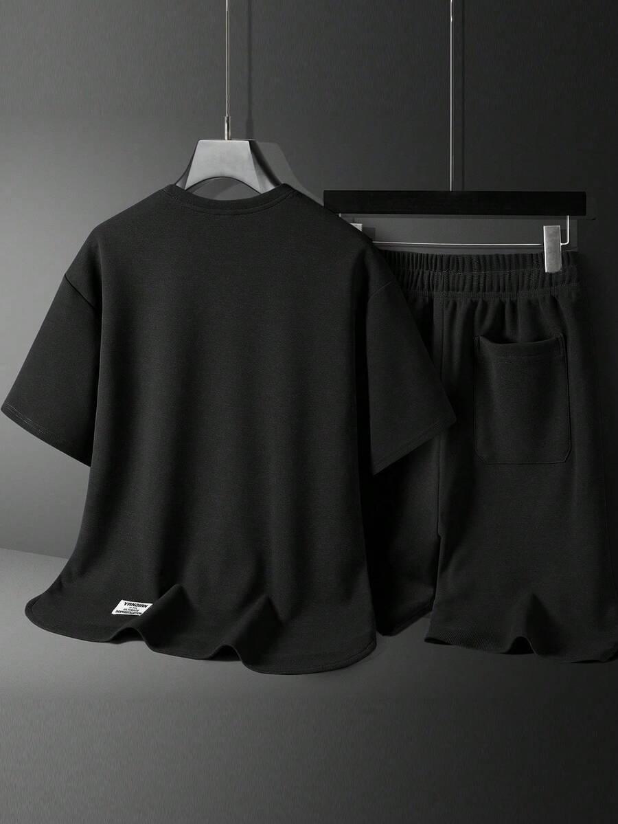 t-shirt krótkie spodenki komplet