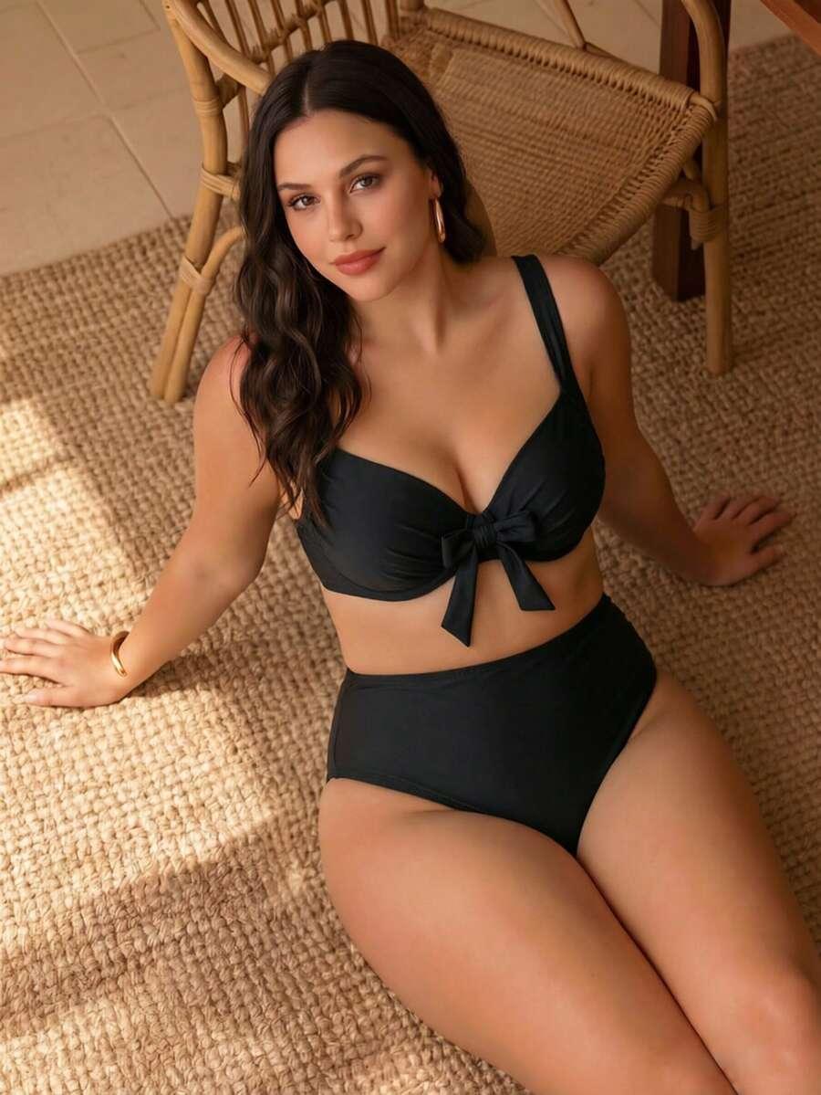 czarna góra od bikini