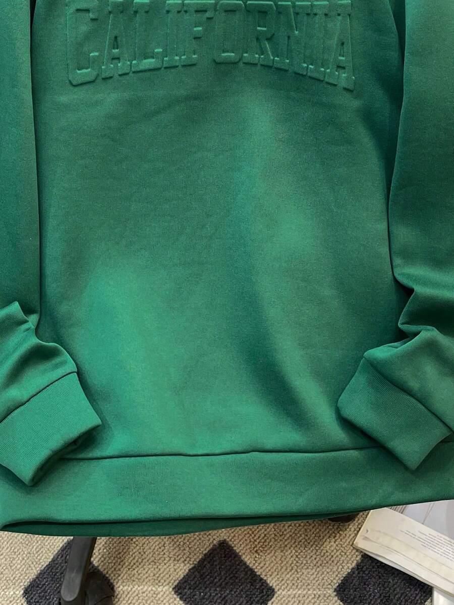 ZIELONA BLUZA Z KAPTUREM